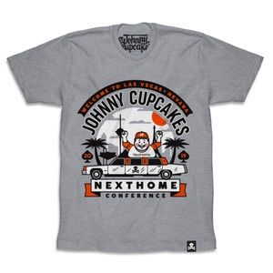 Johnny Cupcakes NextHome Welcome‎ To Las Vegas Nevada 2019 Tee Shirt Medium